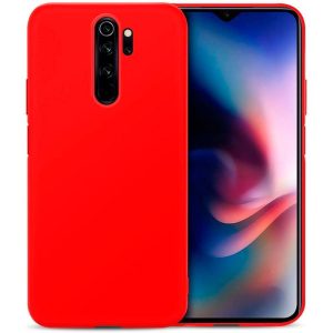 CAPA SILICONE GEL XIAOMI REDMI NOTE 8 PRO VERMELHO