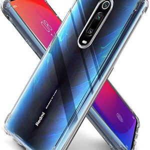 CAPA SILICONE DURA ANTI-CHOQUE XIAOMI REDMI K20/K20 PRO/9T / 9T PRO TRANSPARENTE