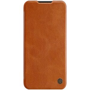 CAPA FLIP COVER NILLKIN QUIN LEATHER HUAWEI P SMART PLUS 2019 CASTANHO