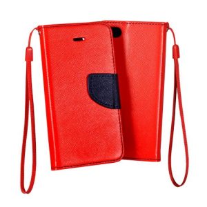 CAPA FLIP COVER FANCY XIAOMI REDMI NOTE 10 AZUL VERMELHO