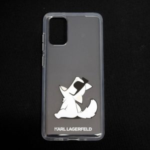 CAPA SILICONE DURA KARL LAGERFELD CHOUPETTE ICONIC SAMSUNG GALAXY S20 TRANSPAREN