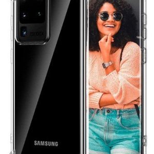 CAPA SILICONE ANTI-CHOQUE SAMSUNG GALAXY S20 PLUS / S11 TRANSPARENTE