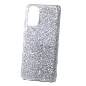 CAPA SILICONE GEL BRILHANTE SAMSUNG GALAXY S20 / S11E PRATA