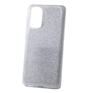 CAPA SILICONE GEL BRILHANTE SAMSUNG GALAXY S20 PLUS /S11 PRATA