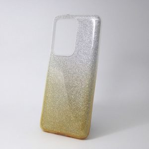 CAPA SILICONE GEL BRILHANTE SAMSUNG GALAXY A71 DOURADO