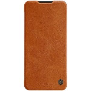 CAPA FLIP COVER NILLKIN QUIN LEATHER SAMSUNG GALAXY S20 / S11E CASTANHO