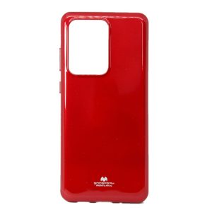 CAPA SILICONE GEL BRILHANTE SAMSUNG GALAXY S20 ULTRA / S11 PLUS VERMELHO