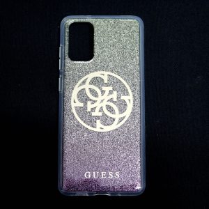 CAPA SILICONE DURA COM DESENHO BRILHANTE SAMSUNG GALAXY S20 PLUS / S11 ROSA