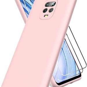 CAPA SILICONE GEL XIAOMI REDMI NOTE 9 ROSA ROBUSTA