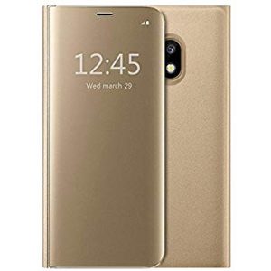 CAPA FLIP COVER CLEAR VIEW SAMSUNG GALAXY A21 DOURADO