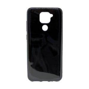 CAPA SILICONE GEL XIAOMI REDMI NOTE 9 PRETO BRILHANTE