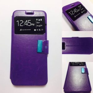 CAPA FLIP COVER COM JANELA APPLE IPHONE 7/8 PLUS ROXO