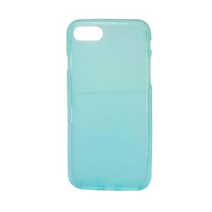 CAPA SILICONE APPLE IPHONE 7/8 AZUL CLARO FOSCO