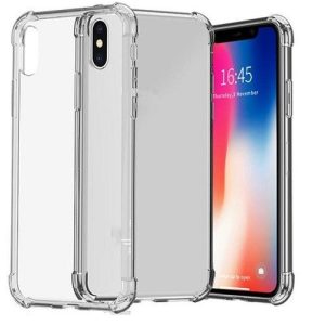 CAPA SILICONE ANTI-CHOQUE APPLE XS MAX TRANSPARENTE