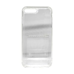 CAPA SILICONE DURA ANTI-CHOQUE APPLE IPHONE 6/6S TRANSPARENTE
