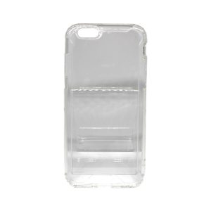 CAPA SILICONE DURA ANTI-CHOQUE APPLE IPHONE 7 / 8 TRANSPARENTE