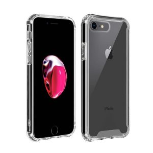 CAPA SILICONE DURA ANTI-CHOQUE APPLE IPHONE 7/8 PLUS TRANSPARENTE