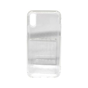 CAPA SILICONE DURA ANTI-CHOQUE APPLE IPHONE XR TRANSPARENTE