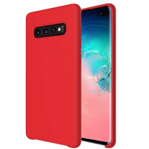 CAPA SILICONE DURA SAMSUNG GALAXY S10 LITE VERMELHO