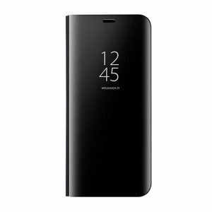 CAPA FLIP COVER CLEAR VIEW SAMSUNG S10 LITE / A91 PRETO