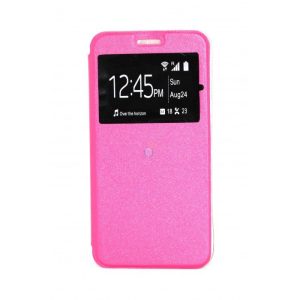 CAPA FLIP COVER COM JANELA CANDY HUAWEI P SMART 2019 ROSA
