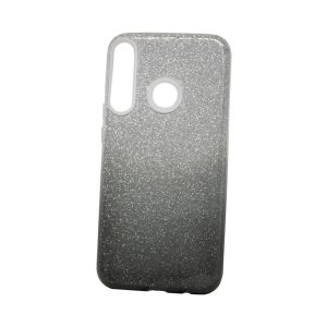 CAPA SILICONE GEL BRILHANTE HUAWEI P40 LITE E / Y7P PRETO