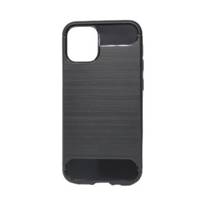 CAPA SILICONE GEL CARBON APPLE IPHONE 12 MINI 5.4 PRETO