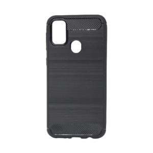 CAPA SILICONE GEL CARBON SAMSUNG GALAXY M21 / M30S PRETO