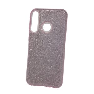 CAPA SILICONE GEL BRILHANTE HUAWEI P40 LITE E / Y7P ROSA SHINING