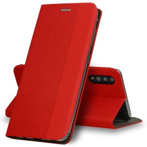 CAPA FLIP COVER VENNUS HUAWEI Y5P VERMELHO SENSITIVE BOOK