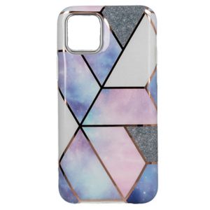 CAPA SILICONE GEL COM DESENHO SAMSUNG GALAXY A41 ROXO COSMO MARMORE