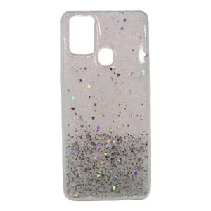 CAPA SILICONE GEL LIQUIDO GLITTER SAMSUNG GALAXY M21 / M30S ROSA