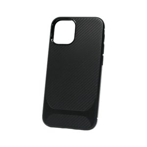 CAPA SILICONE GEL APPLE IPHONE 12 MINI 5.4 PRETO CARBON PROTECT