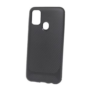 CAPA SILICONE GEL SAMSUNG GALAXY M21 PRETO CARBON PROTECT