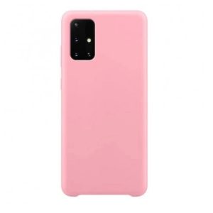 CAPA SILICONE GEL SAMSUNG GALAXY A21S ROSA ROBUSTA