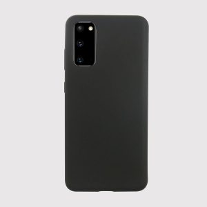 CAPA SILICONE GEL SAMSUNG GALAXY S20 FE PRETO ROBUSTA