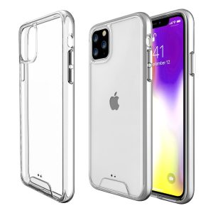 CAPA SILICONE DURA APPLE IPHONE 12 MINI TRANSPARENTE PREMIUM