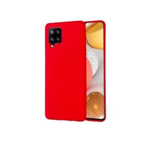 CAPA SILICONE GEL SAMSUNG GALAXY A42 5G VERMELHO