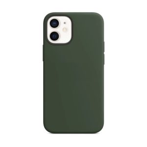 CAPA SILICONE DURA APPLE IPHONE 12 MINI 5.4 VERDE