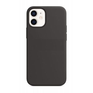CAPA SILICONE DURA APPLE IPHONE 12 MINI 5.4 PRETO