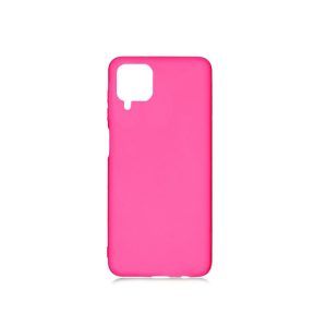 CAPA SILICONE DURA SAMSUNG GALAXY A12 ROSA
