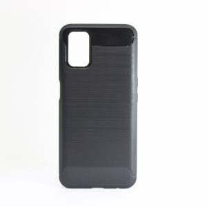 CAPA SILICONE GEL CARBON OPPO A72 PRETO