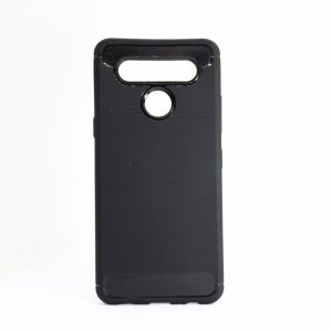 CAPA SILICONE GEL CARBON LG K51S PRETO