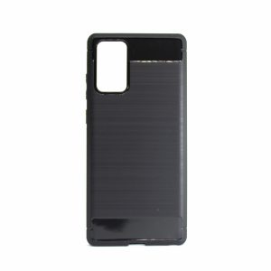 CAPA SILICONE GEL CARBON SAMSUNG GALAXY NOTE 20 PRETO