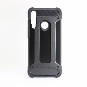 CAPA SILICONE ANTI-CHOQUE ARMOR CARBON HUAWEI Y6P PRETO