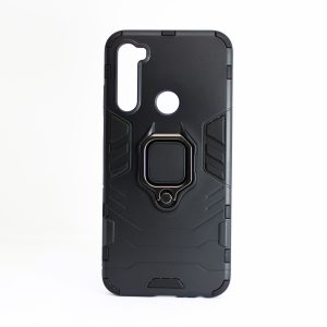 CAPA SILICONE ANTI-CHOQUE ARMOR CARBON XIAOMI REDMI NOTE 8T PRETO RING ARMOR CAS