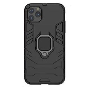 CAPA SILICONE ANTI-CHOQUE ARMOR CARBON APPLE IPHONE 11 PRO PRETO RING ARMOR CASE