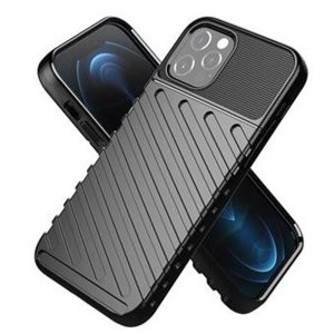 CAPA SILICONE GEL THUNDER APPLE IPHONE 11 PRO PRETO