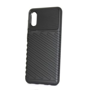 CAPA SILICONE GEL THUNDER SAMSUNG GALAXY A02/A022 PRETO