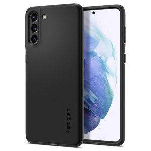 CAPA SILICONE GEL SPIGEN THIN FIT SAMSUNG GALAXY S21PLUS / S30 PLUS PRETO